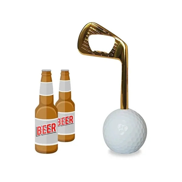 Novelty Golf Ball Bottle Opener