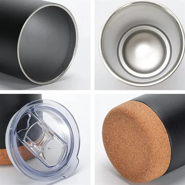 20oz. Insulated Stainless Steel Tumbler Cork Base Travel Cup