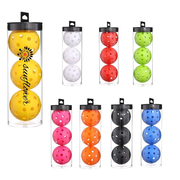 3 Pickleball Balls Set