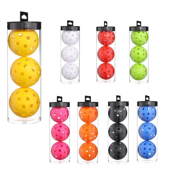 3 Pickleball Balls Set