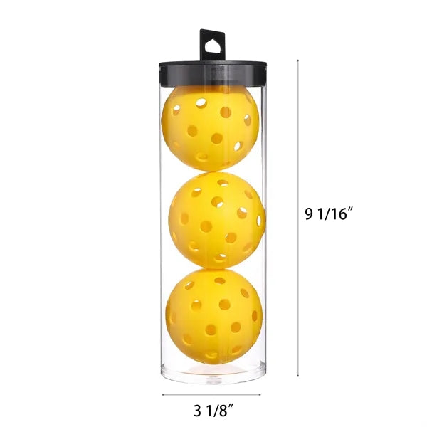 3 Pickleball Balls Set