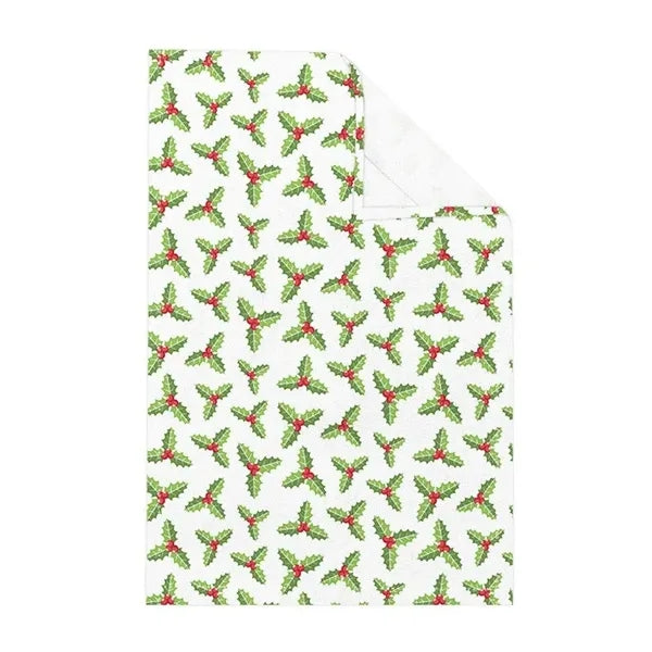 45%Cotton and 55%Linen Printed Tea Towel