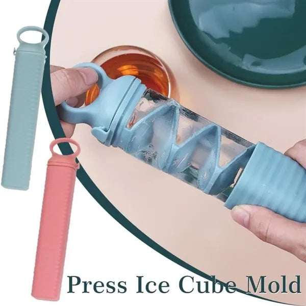 Ice Cube Tray with Lid Press