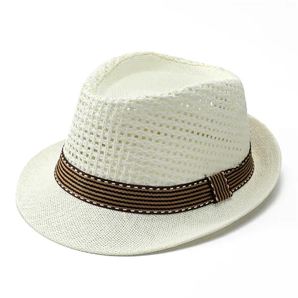 Lightweight Summer Straw Fedora