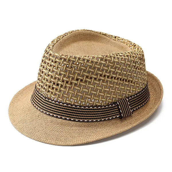 Lightweight Summer Straw Fedora