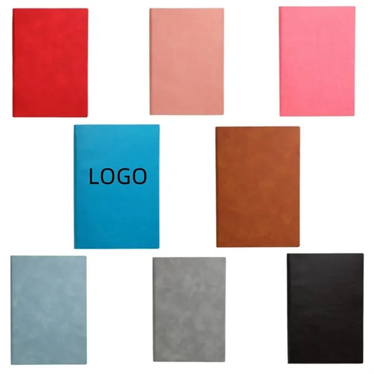 Premium Business Notebook with Leather Cover