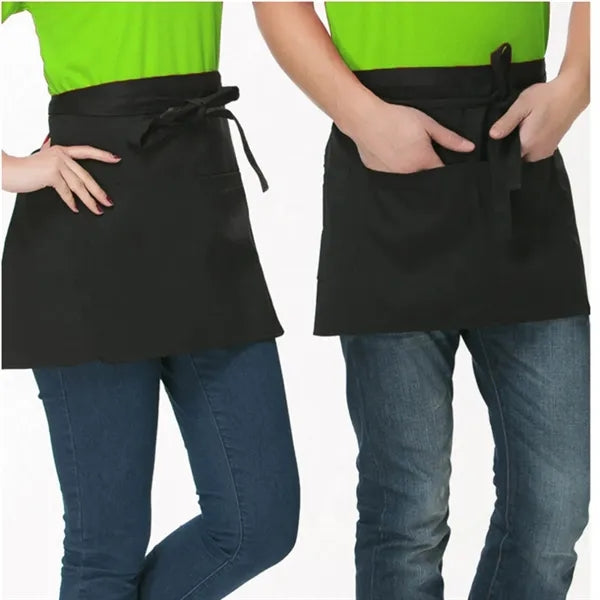 Waiter Half Apron with 3 Pockets