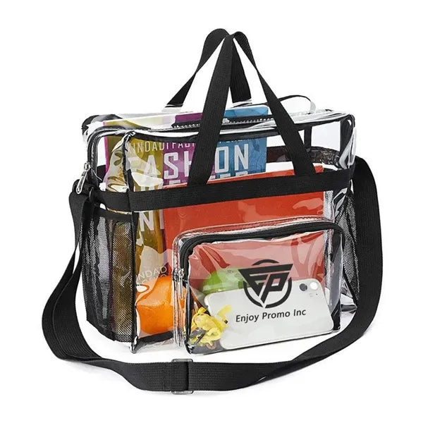 Clear Bag with Handle & Shoulder Strap for Stadium Events
