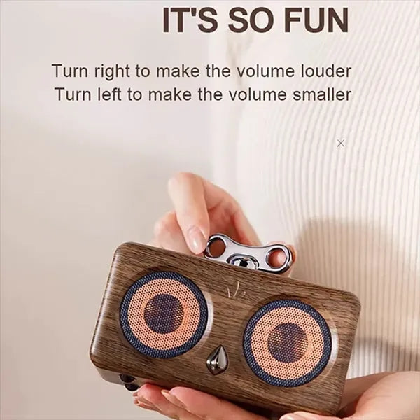 Cartoon Owl Shaped Wireless Speaker