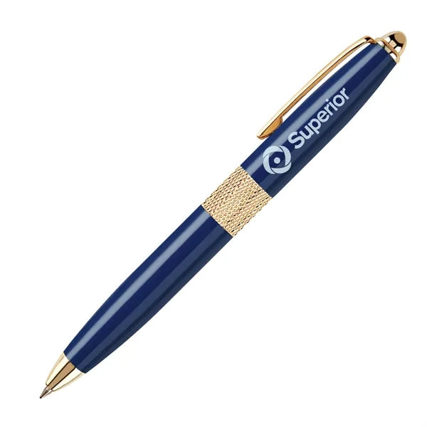 Athena Heavyweight Pen with Gold Accents