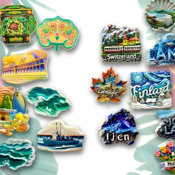 3D Fridge Magnet Souvenir Gift