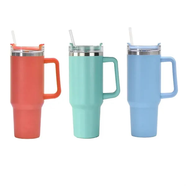 40oz Car Tumbler with Handle