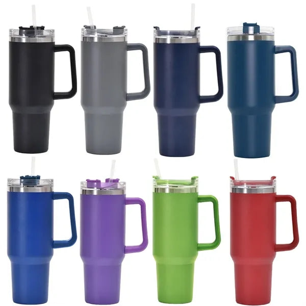 40oz Car Tumbler with Handle