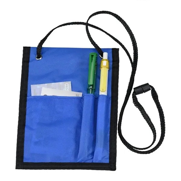 Neck Wallet Badge Holder