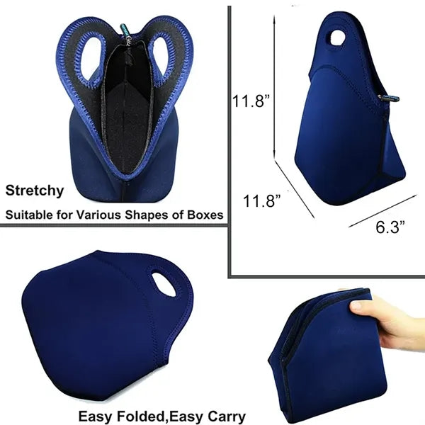 Neoprene Insulated Leak Proof Tote Lunch Cooler Bag