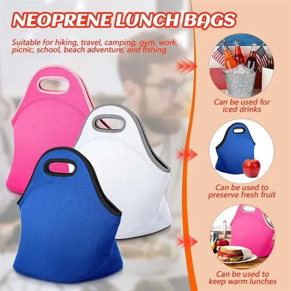 Neoprene Insulated Leak Proof Tote Lunch Cooler Bag