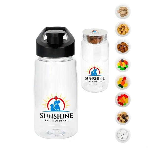 Easy Pour 18 oz. Recycled Snack Bottle