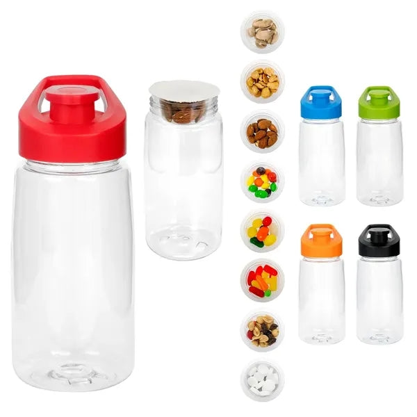 Easy Pour 18 oz. Recycled Snack Bottle