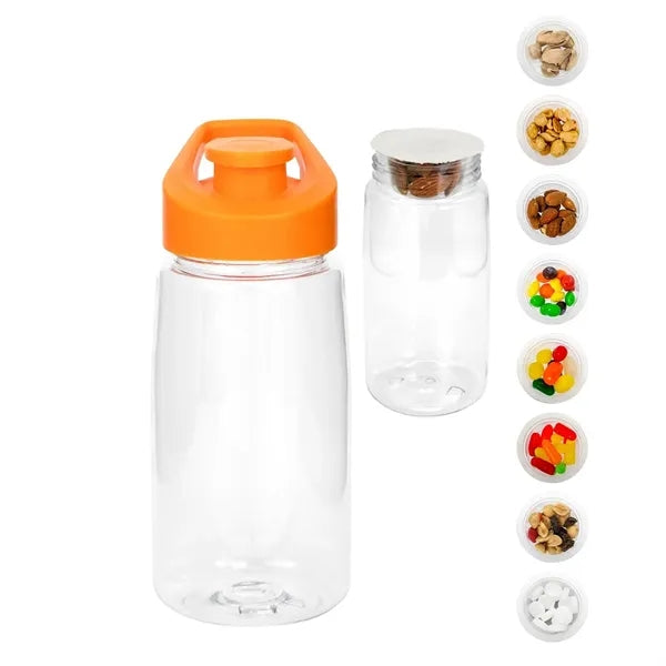 Easy Pour 18 oz. Recycled Snack Bottle