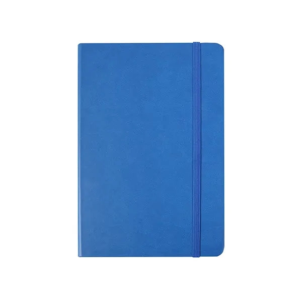 A5 Faux Leather Notebook with Elastic Band