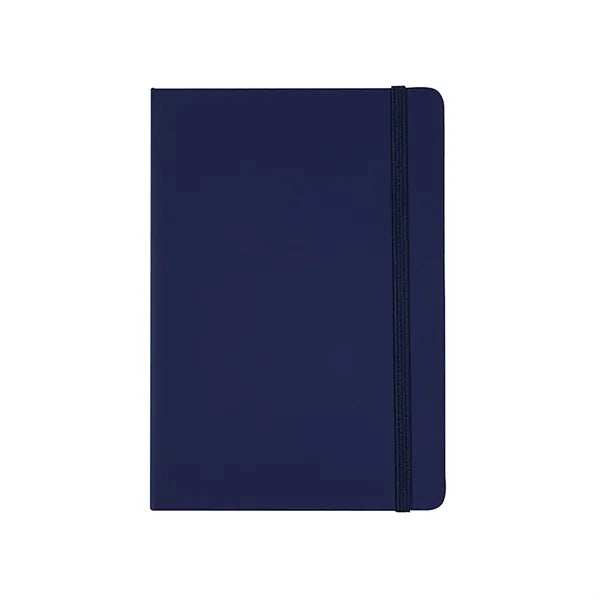 A5 Faux Leather Notebook with Elastic Band
