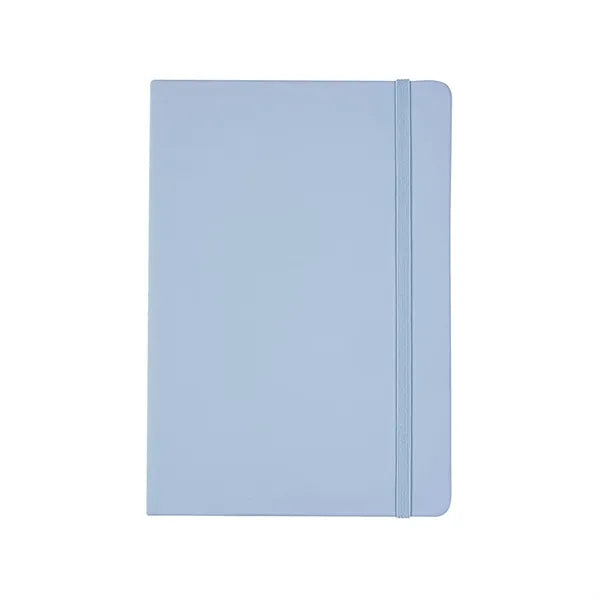 A5 Faux Leather Notebook with Elastic Band