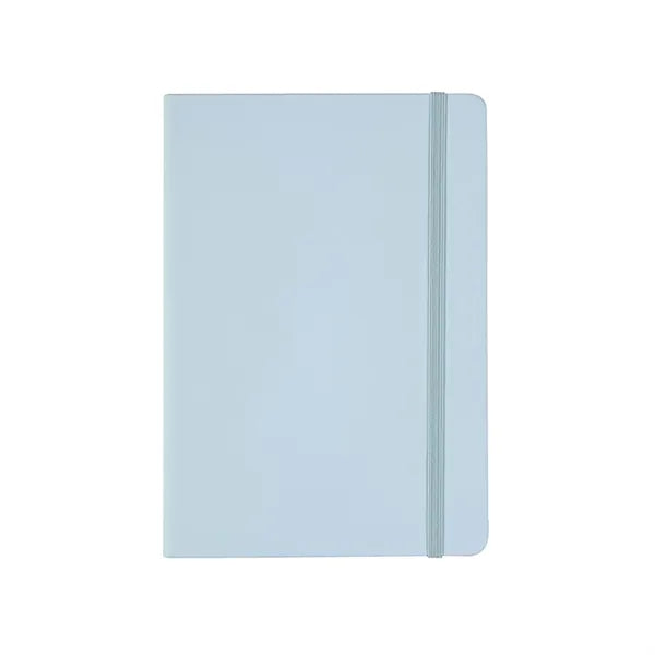 A5 Faux Leather Notebook with Elastic Band