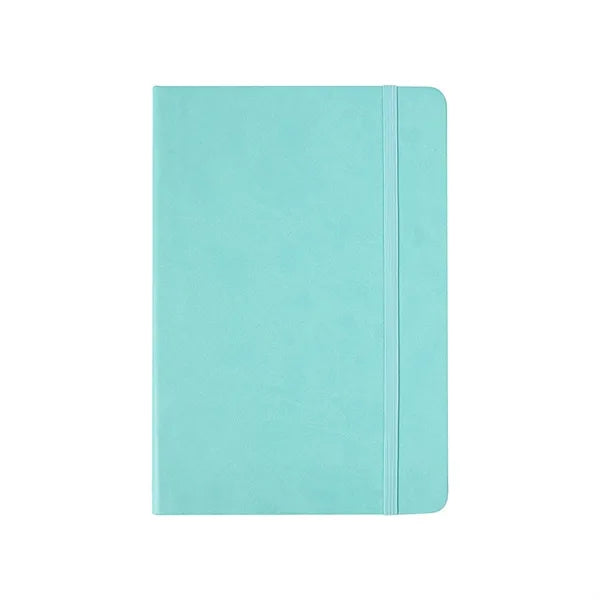 A5 Faux Leather Notebook with Elastic Band