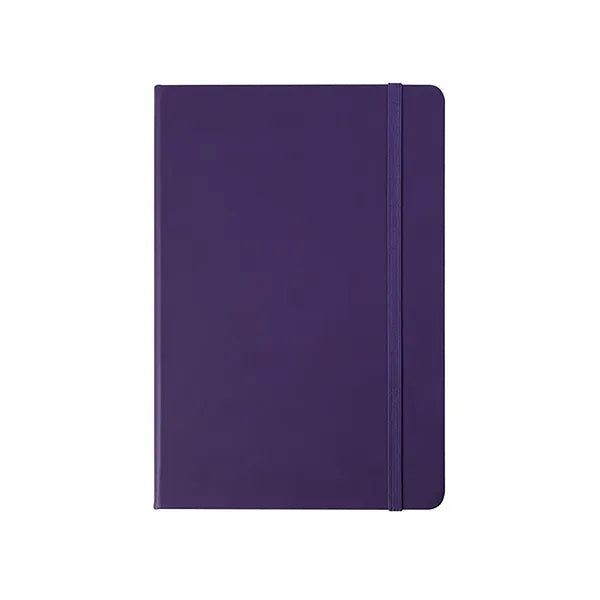 A5 Faux Leather Notebook with Elastic Band