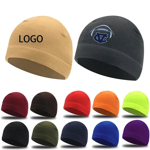 Outdoor Warm Fleece Beanie Hat