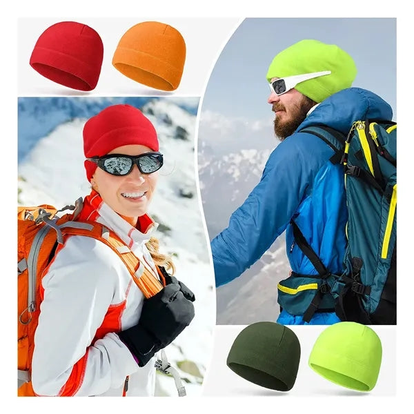 Outdoor Warm Fleece Beanie Hat