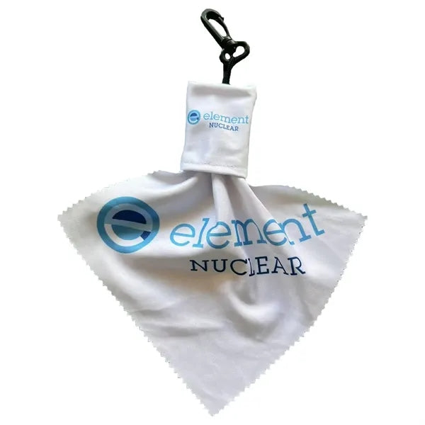 Microfiber Cloth Keychain Pouch