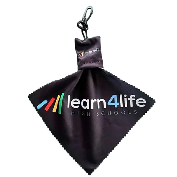 Microfiber Cloth Keychain Pouch