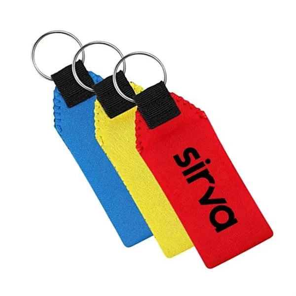 Neoprene Floating Keychain