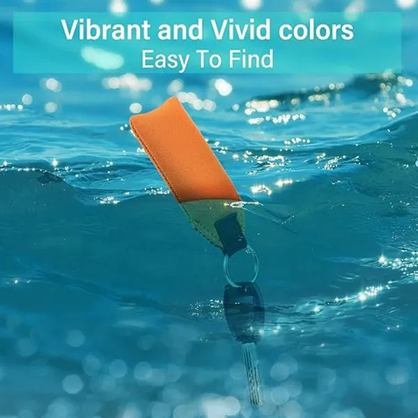 Neoprene Floating Keychain