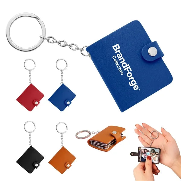Mini Photo Keychain Album Portable Personalized Picture