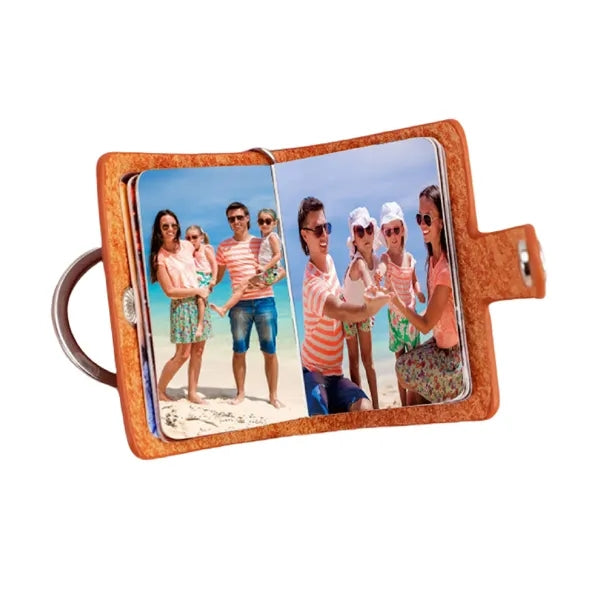 Mini Photo Keychain Album Portable Personalized Picture