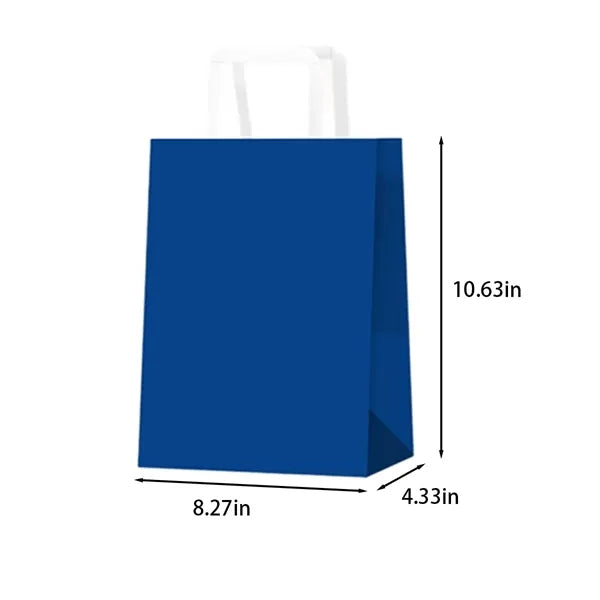Kraft Paper Gift Wrap Bags with Handles Bulk