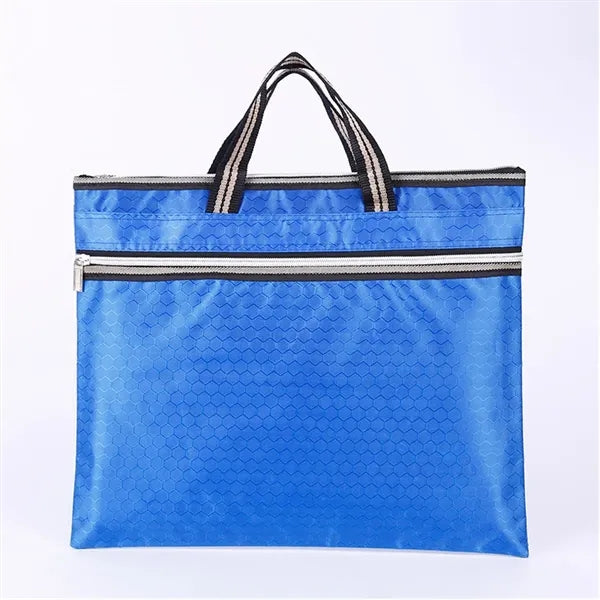 Document Bag Large Zipper Pouch with Handle