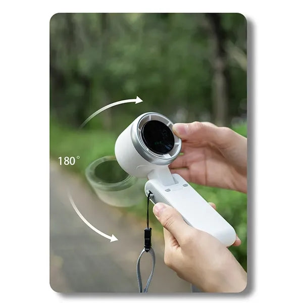 Rechargeable 5 Gear Portable Handheld Turbo Fan