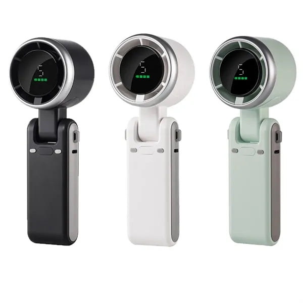 Rechargeable 5 Gear Portable Handheld Turbo Fan