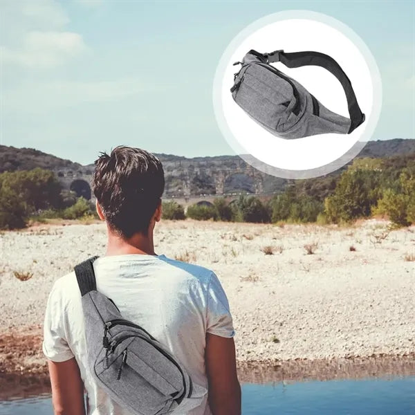 Durable Sport Waist Bag with Multiple Pockets