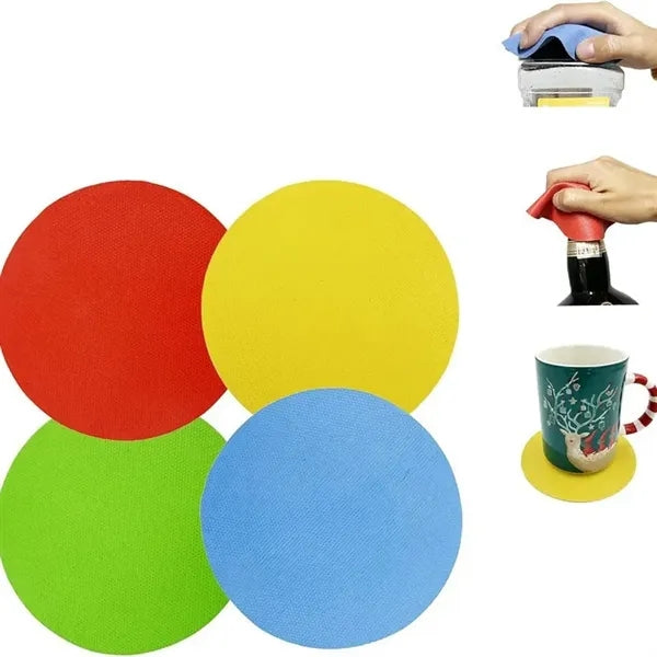 4 in 1 Bottle Opener with Non Slip Rubber