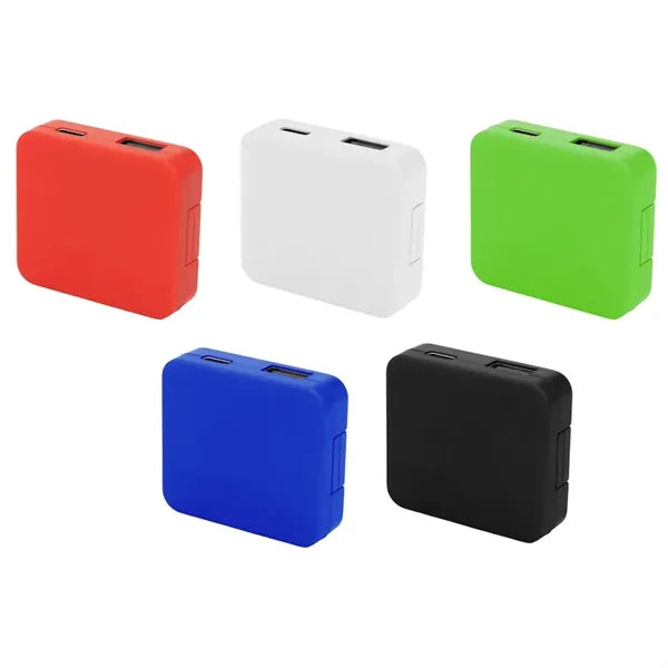 4-Port USB Hub with Flip Plug