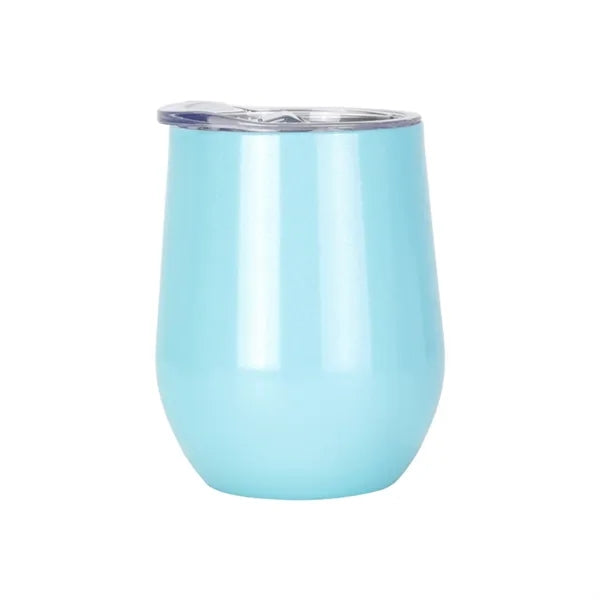 12 Oz. Custom Stainless Steel Wine Tumblers