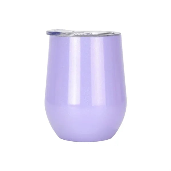 12 Oz. Custom Stainless Steel Wine Tumblers