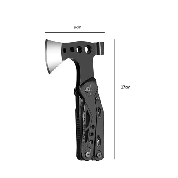 Multi Function Folding Tactical Axe Pliers Tool