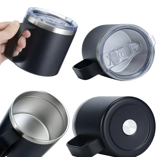 12oz Vacuum Insulated Mug with Handle