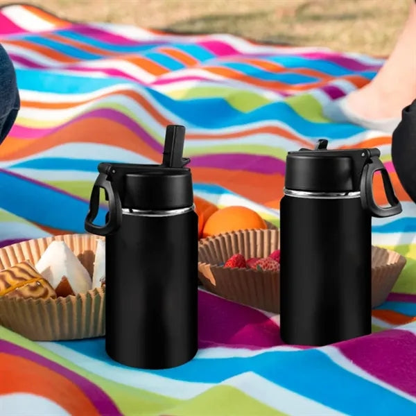 12oz Stainless Steel Insulated Sports Water Bottle