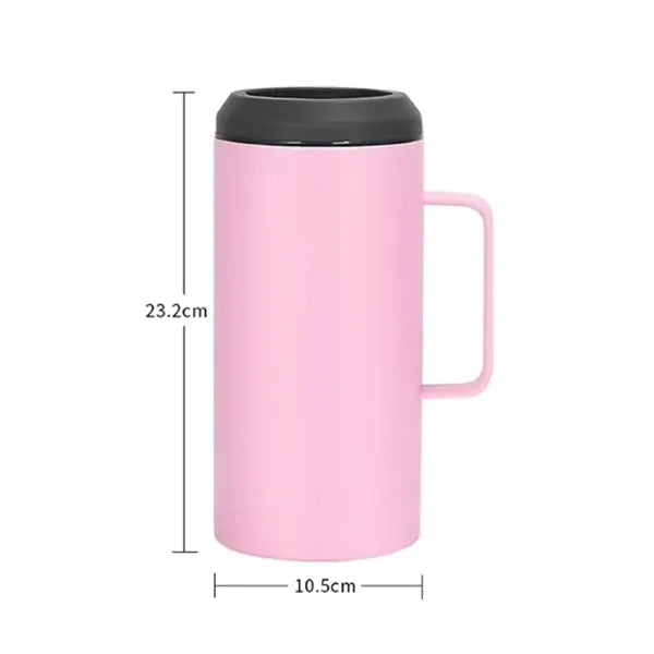 40oz Stainless Steel Beer Can Cooler with Handle